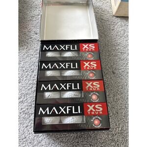 Maxfli XS Tour Golf Balls 12 Count One Dozen Elasticore High Performance White
